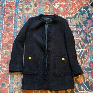 Zara tweed coat